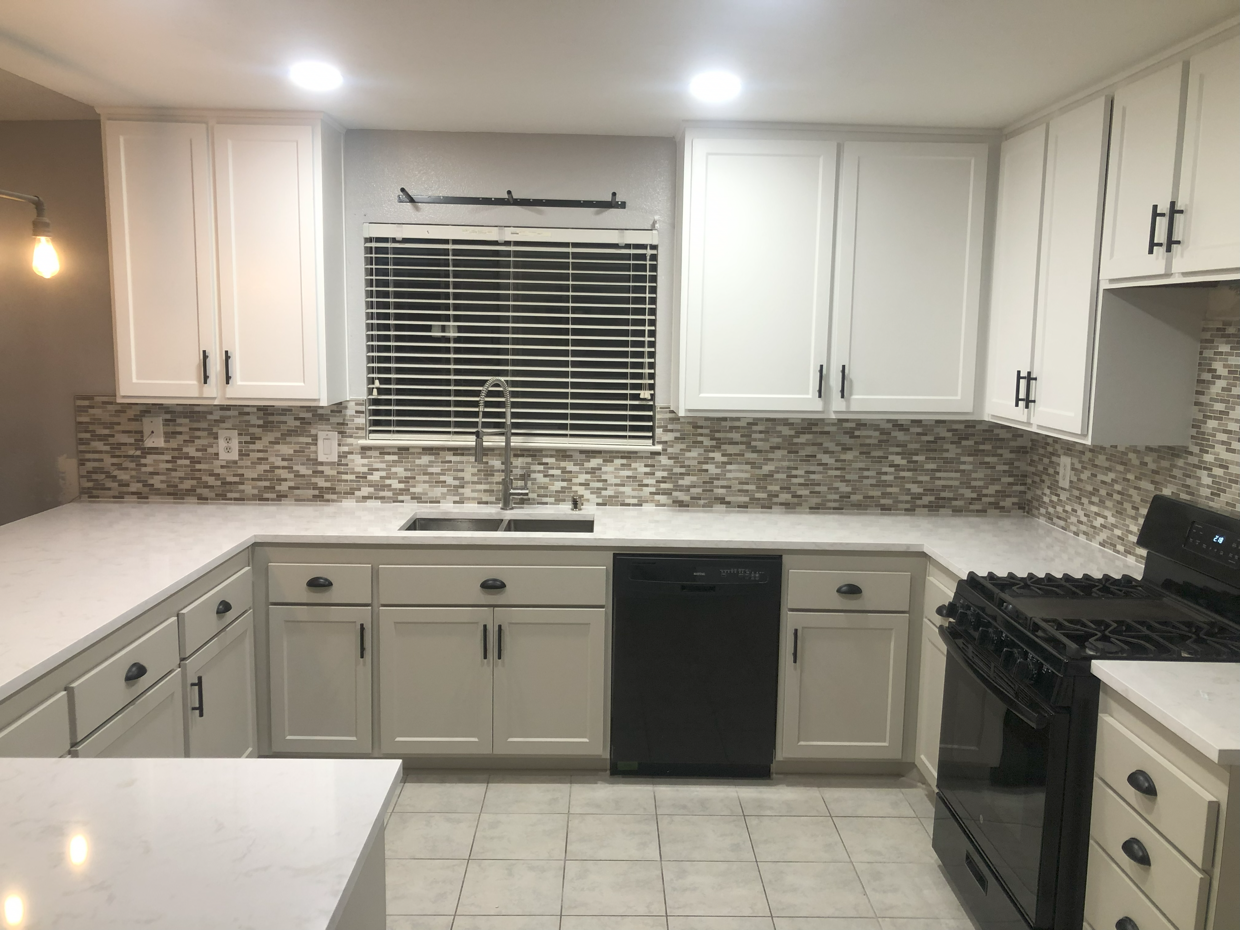 Transitional kitchen design